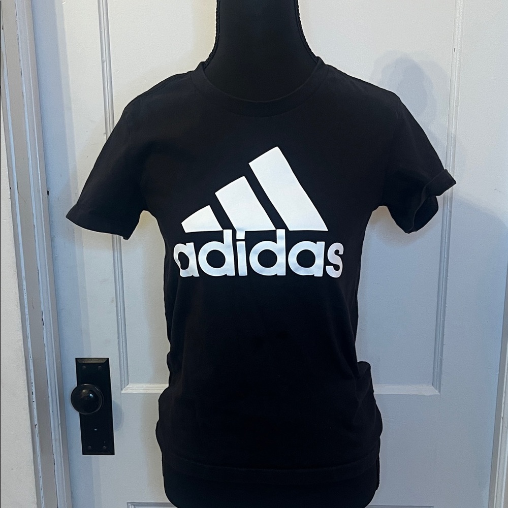 Adidas Womens Black T-Shirt XS